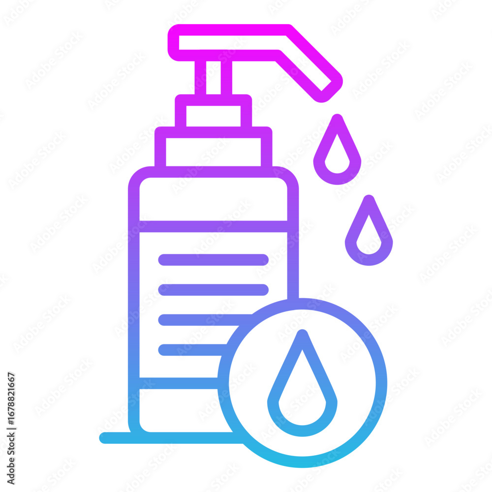 Obraz premium Lotion Icon