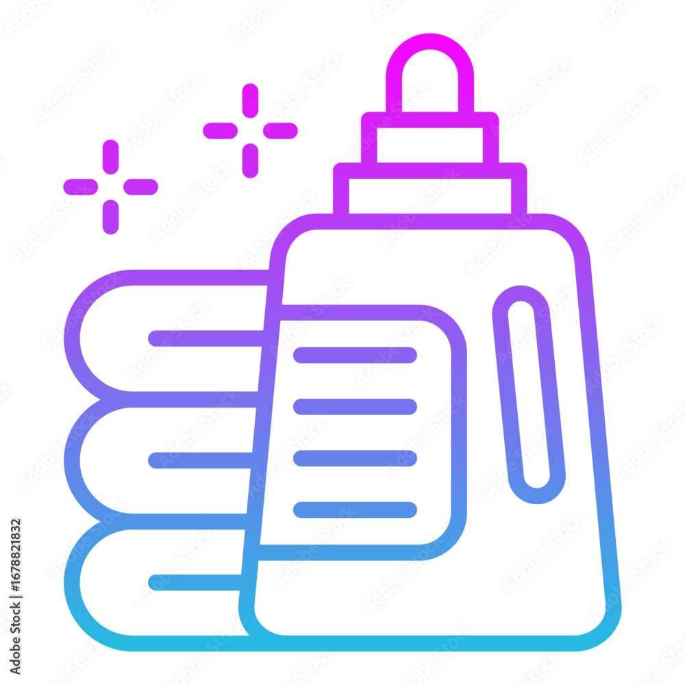 Obraz premium Detergent Icon