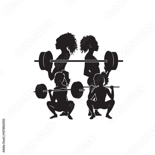 silhouette of a man lifting dumbbells