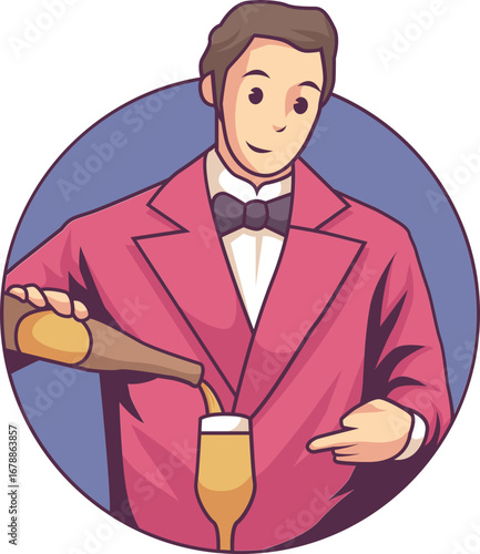 Beer Cravings Illustration – Funny Character Wanting a Beer Concept Art