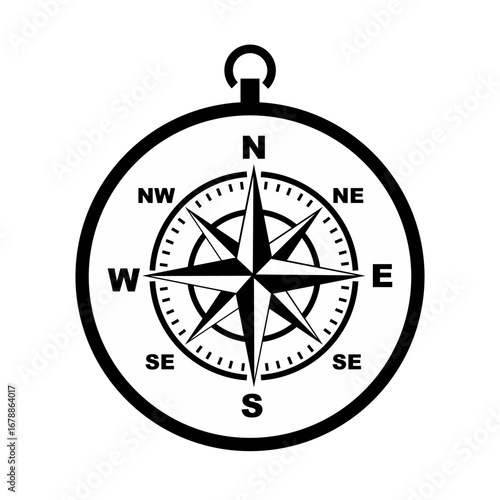 compass vector illustration