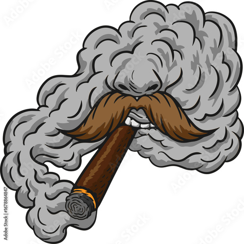 Smoke Kills - Lung Killer Illustration – Dark Health Hazard Concept Art