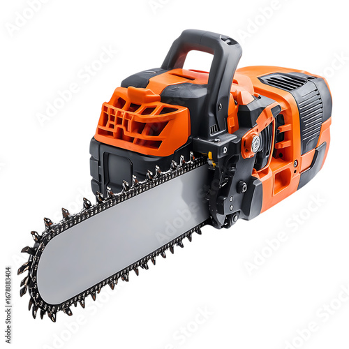 Modern new motor chain saw png