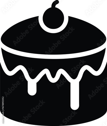 Cake vector perfection savor the details slice of visual paradise cake vector art