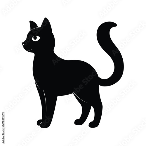 black cat silhouette