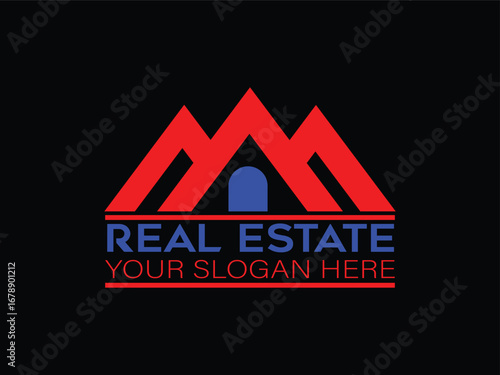Luxury real estate logo design	

