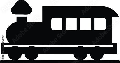 train  Icon Illustration Vector