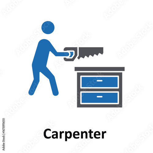 labour  Vector Icon which can easily modify or edit