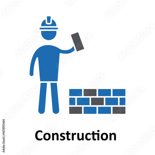  Construction Vector Icon which can easily modify or edit