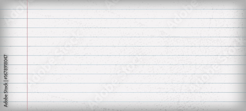 Old Lined Background, Copybook Page, Texture, Vintage, Template, Notepaper, Retro, Vector