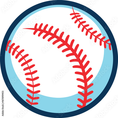 Baseball Ball Isolated Vector Art & Graphics