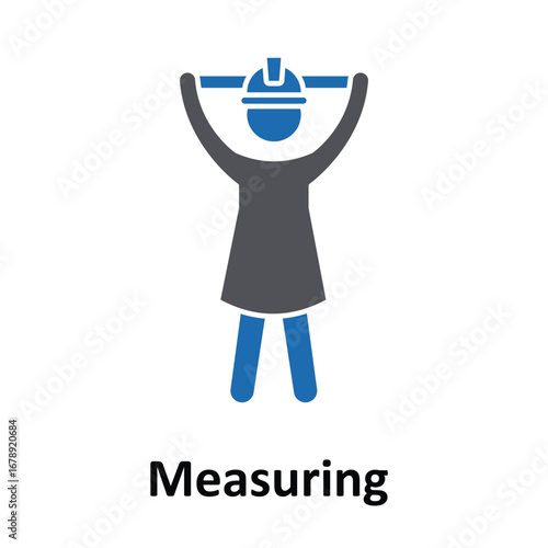 Measuring tool  Vector Icon which can easily modify or edit