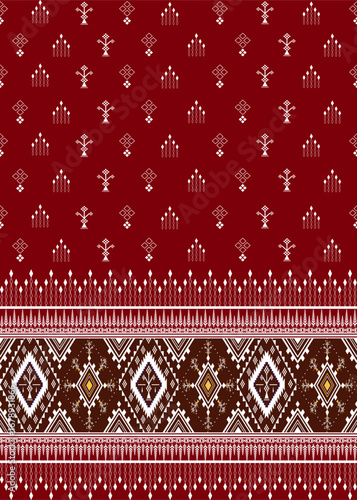 geometric ethnic pattern