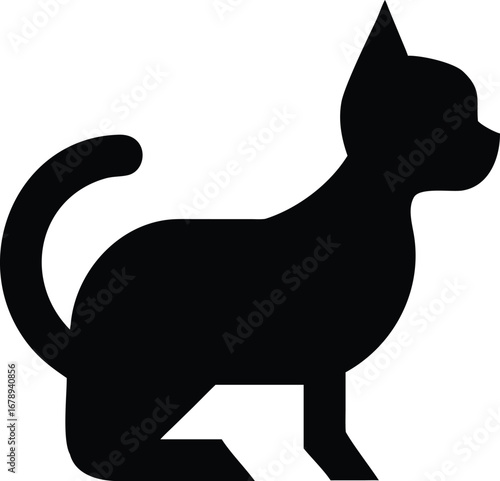 black cat silhouette