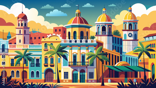 The Old Havana Historic Centre in Cuba radiates colonial charm with colorful facades, baroque churches, and lively plazas, where history mingles with vibrant music and timeless Caribbean atmosphere.