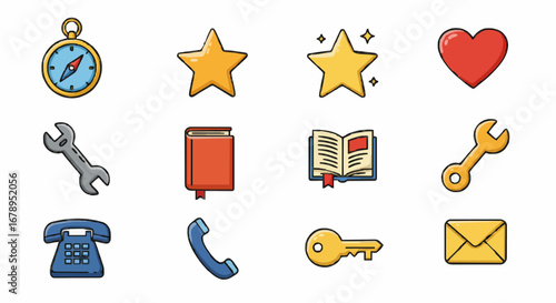 Icon sheet Miscellaneous Elements 