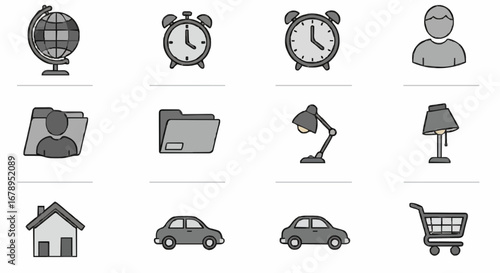Icon sheet Miscellaneous Elements 