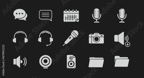 Icon sheet Miscellaneous Elements 