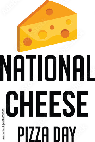 Celebrate national cheese pizza day with a delicious slice