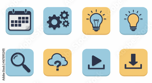 Icon sheet Miscellaneous Elements 