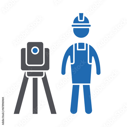 Carpenter Vector Icon which can easily modify or editCarpenter Vector Icon which can easily modify or edit