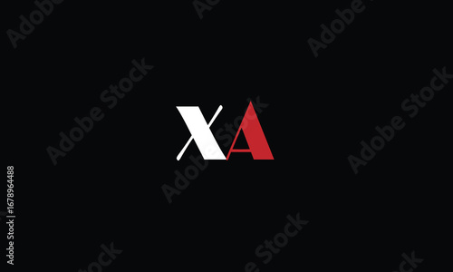 XA,AX,X,A,A,X abstract, letters, logo, monogram, style, symbols, ambitions, icons, 

