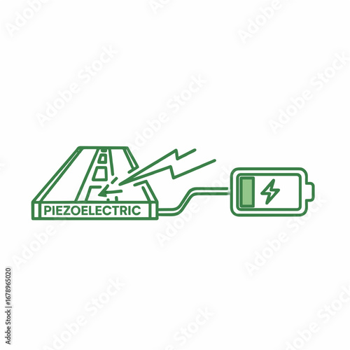 Piezoelectric Road Technology Generating Clean Energy from Vehicle Traffic