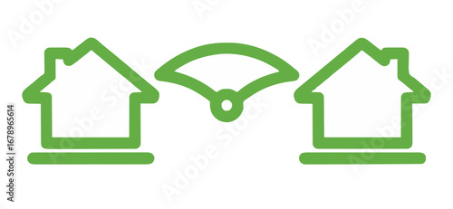 Seamlessly connect two homes with a reliable wireless network signal for easy internet sharing and digital living