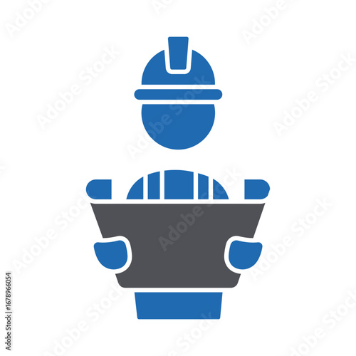 engineer Vector Icon which can easily modify or edit