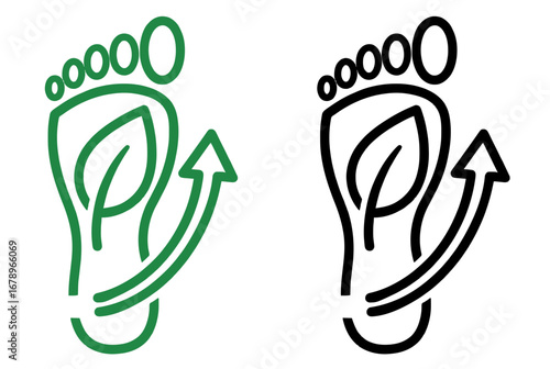 Discover how to reduce your environmental footprint with these eco-friendly green living symbols and icons