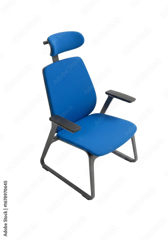 Fototapeta premium Old, brown wooden chair, an isolated vintage object on a transparent background