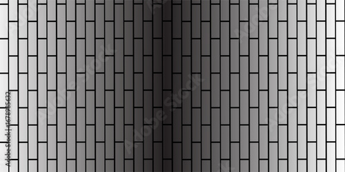 brick wall seamless pattern drawing. random brick. texture interior background line art