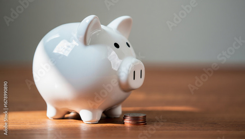 Financial Growth and Investment Concept with Money, Currency Notes and Business Planning