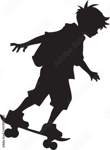 Kids Skateboarding6.eps