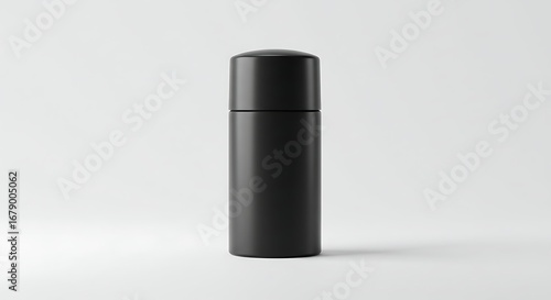 Wallpaper Mural Black Cylindrical Container Mockup Perfect for Product Presentation Torontodigital.ca