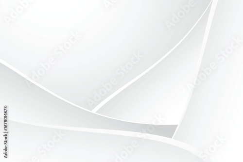 White desktop background with 3d wavy style
