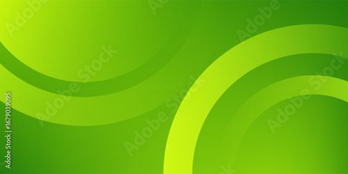 green backgrounds. abstract 3d circle background.
