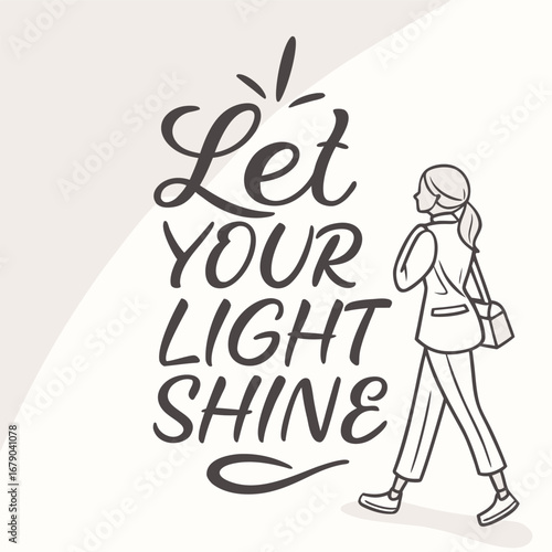 Modern artistic font combination featuring a motivational message of creation and positivity designed with a vibrant cmyk color palette and clean typography