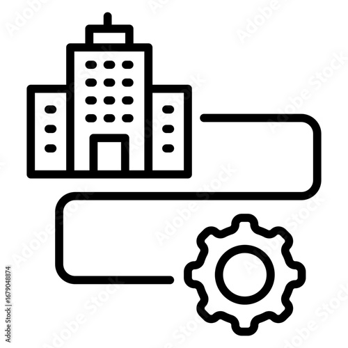 business architecture icon