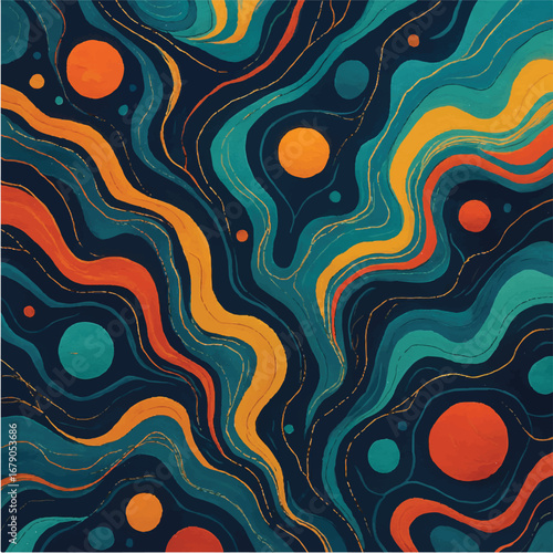 Liquid Marble Abstraction
