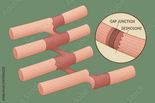 Cardiac Muscle Illustration