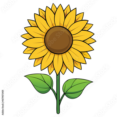 Sunflower Flower Graphic Design