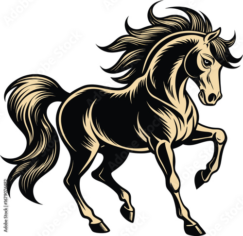 horse vector illustration
