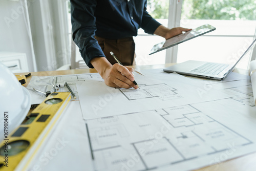 Architectural concept, architect engineer freelance design work on initial project drawings, construction plans, architectural design, drafting blueprints and construction modeling.