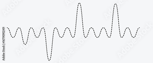 Waves lines . Wave ornament patterns vector.