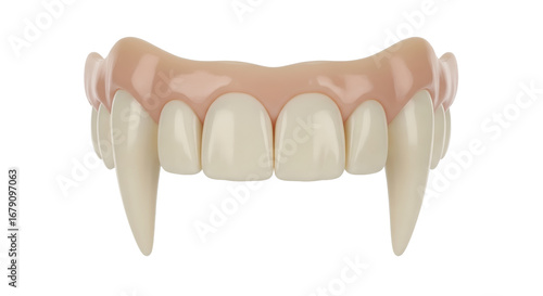 False vampire teeth for costume ball