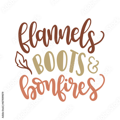Flannels, Boots & Bonfires: Autumn Quote
