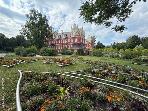 Old, historic, beautiful castle and gardens - Furst Puckler Park in Bad Muskau 