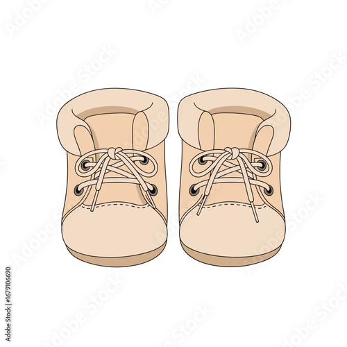 Cozy soft suede warm lined lace up baby ankle boots