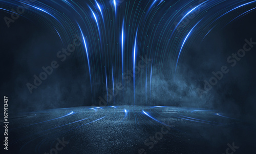Abstract modern futuristic ...